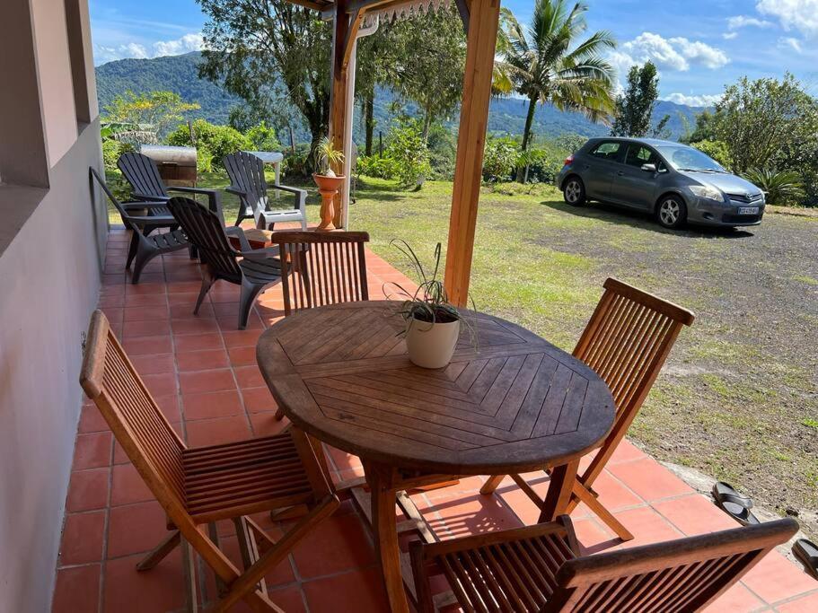 972B-Coin De Verdure Au Pied De La Montagne Pelee Le Morne-Rouge Buitenkant foto